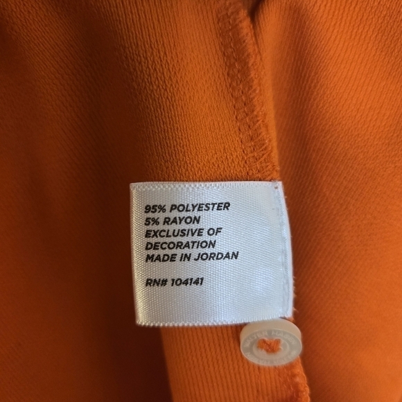 Walter Hagen Essential Orange Men's Golf Polo Shirt Size Large - Picture 4 of 11